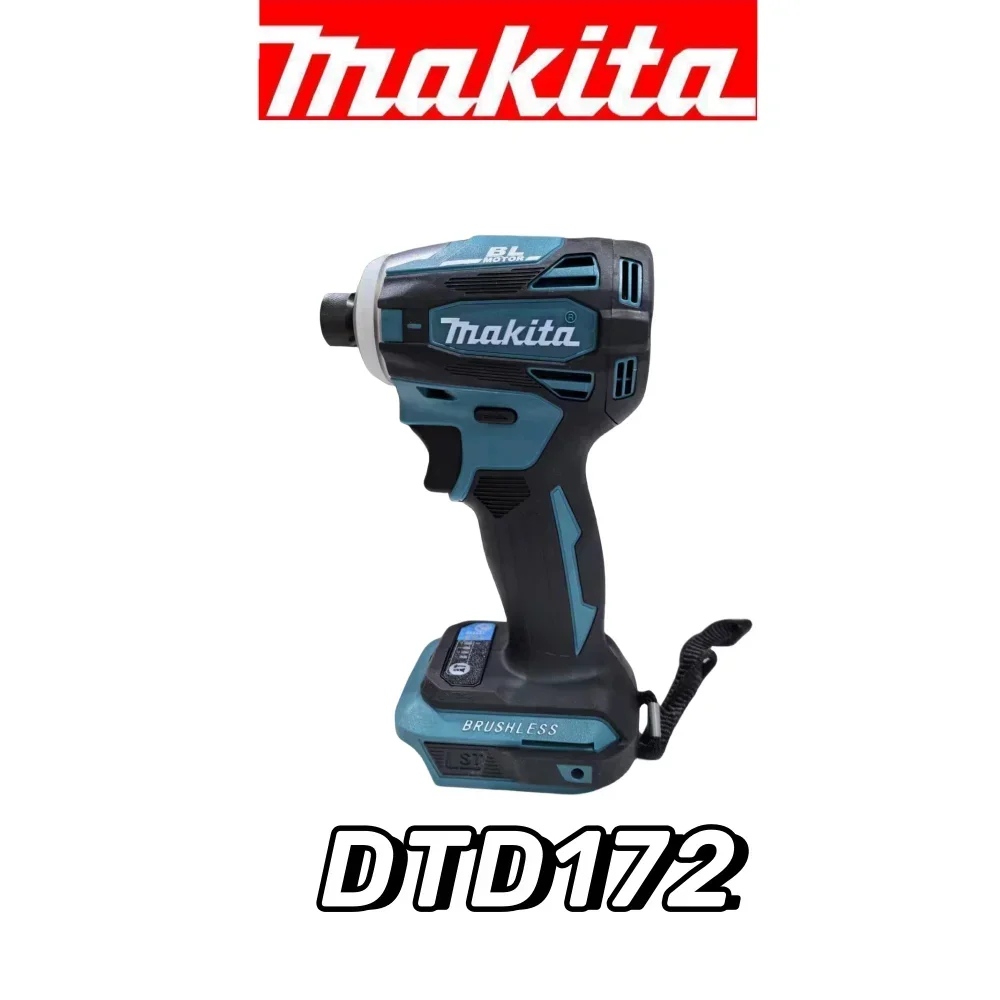 

Makita DTD172 Cordless Impact Driver 18V LXT BL Brushless Motor Electric Drill Wood/Bolt/T-Mode 180 N·M Rechargeable Power Tools