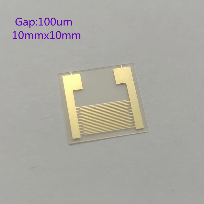 

100um Flexible PET Interdigital Electrode Capacitive Array Gas Biological Humidity Sensor Chip