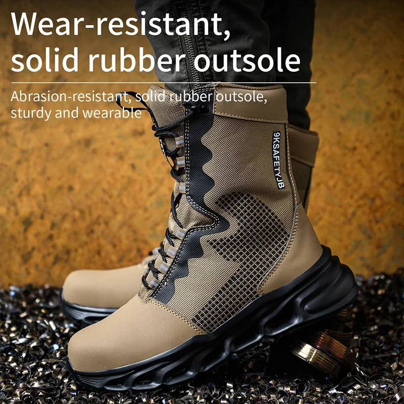 SPIEZ Scarpe Antinfortunistiche Unisex Con Puntale In Acciaio, Scarpe - Foto 6