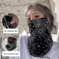 Fashion Punk Sunscreen Mask For Men Women Summer Face Neck UV Protection Ear Scarf Hip Hop Outdoor Sports Cycling Bandana Scarfs 2