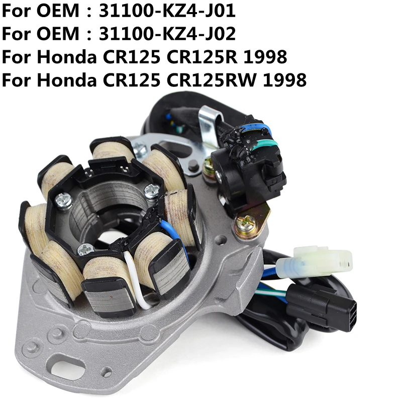 Motorfiets Ontsteking Stator Coil Voor Honda CR125 CR125R
