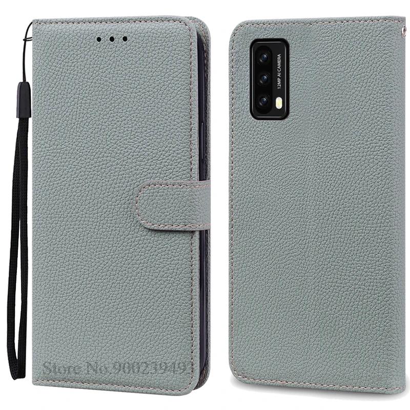 Elegant Wallet Flip Leather Book Case with Soft Silicone Shockproof Cover - Blackview A90