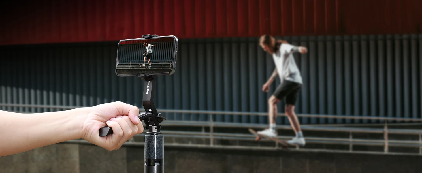 Selfie Stick Tripod PT60 w Remote Control 4 Legs 360° Handle Adjustable Holder f