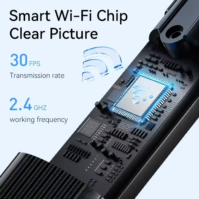 Smart Visual Cleaner With Camera Sticks USB C Charging Ear Wax Removal Tool WIFI Connection 6 LED Lights Earpick_voghion.com