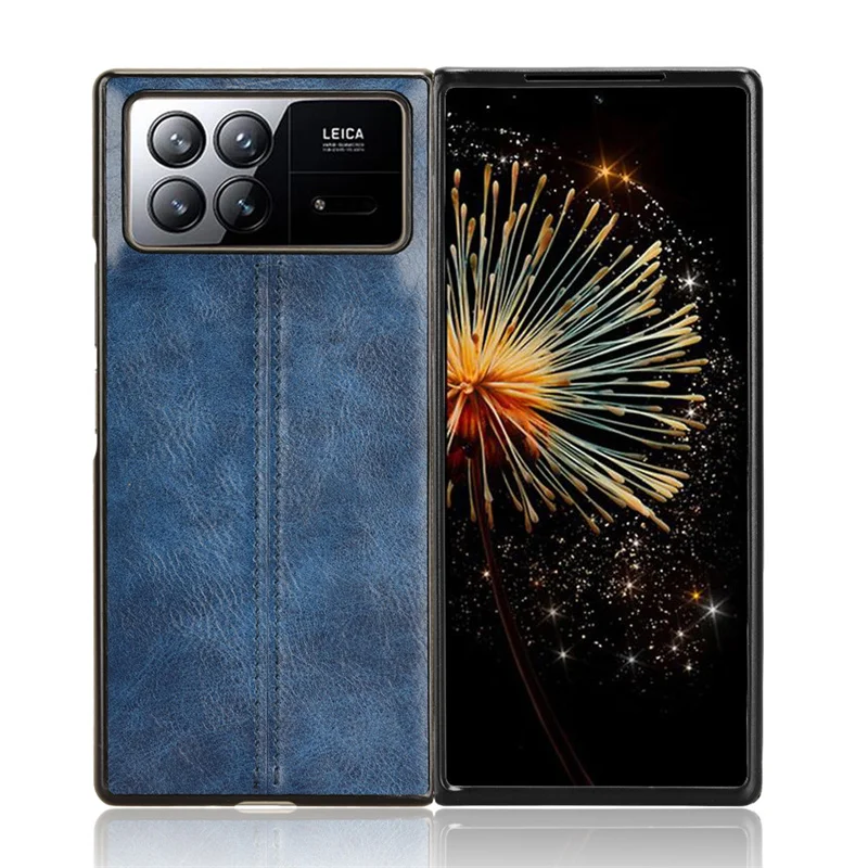 Per Xiaomi Mix Fold 3 Custodia Sutura Soft Edge Custodia Rigida In Pelle Pu Per Custodia Xiaomi Mix Fold 3