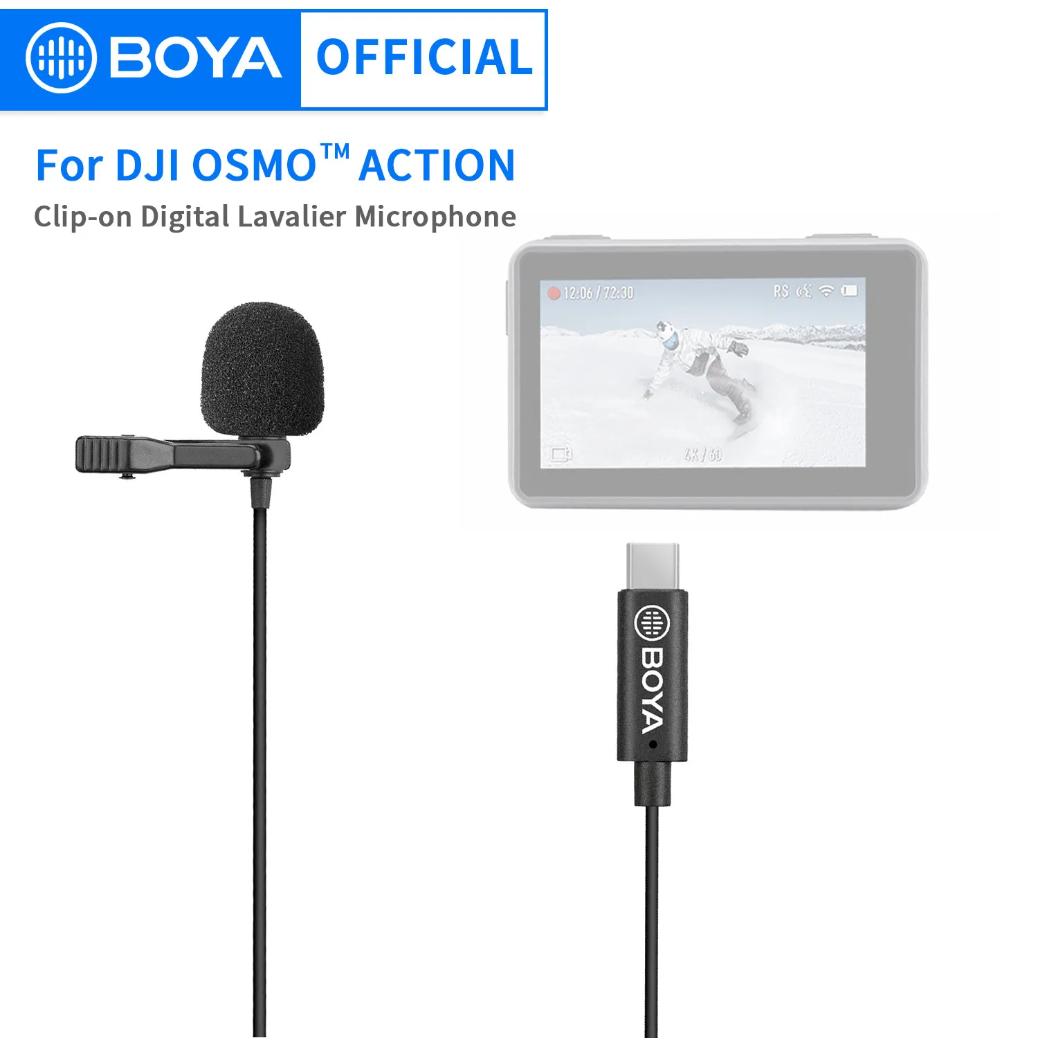 Lavalier Mic f DJI Osmo Action