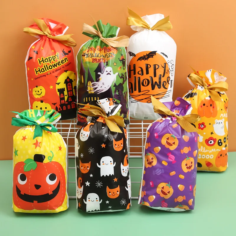 Creative Christmas/halloween Cookie Bag, Rainbow Color Cute And Funny Small  Bags For Wrapping Small Snacks, Candies, Gifts - Temu