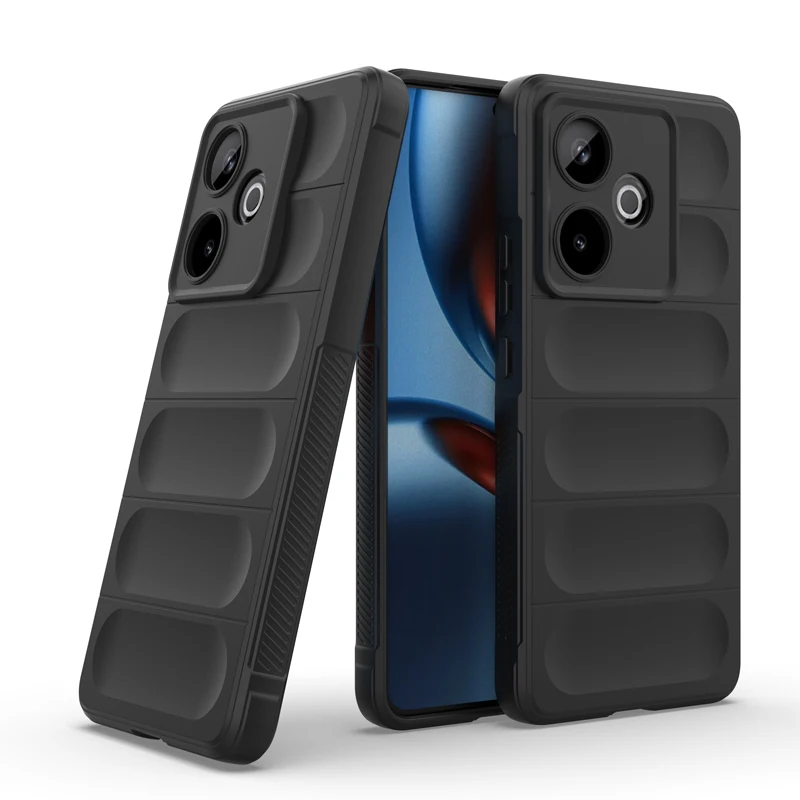 Shockproof Soft TPU Silicone Phone Case with Lens Protection
