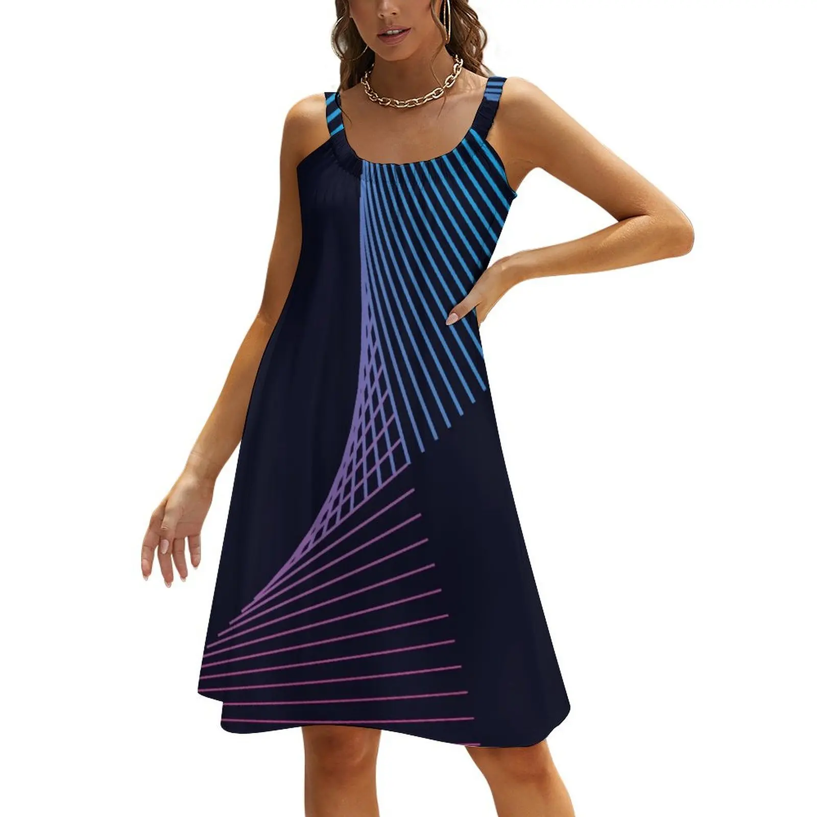 

Пляжная юбка на лямках для отскоков, летние платья для женщин, вечернее платье 2024