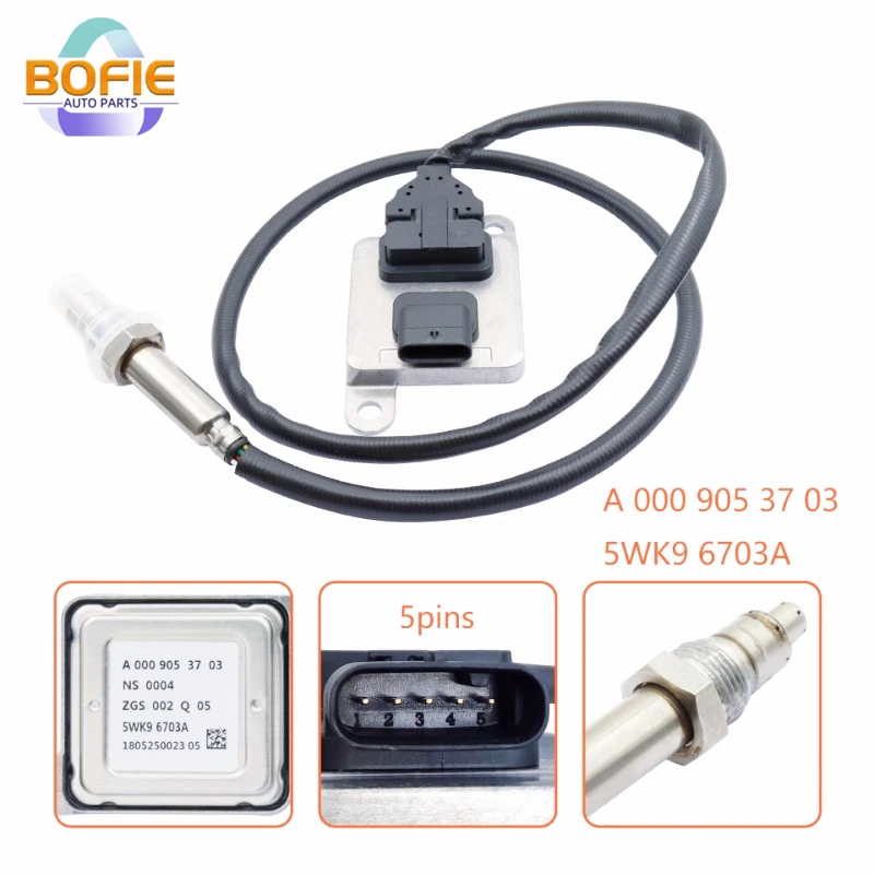 Sensore Nox Di Ossigeno Azoto 12V Per Mercedes-Benz W221 Ml320 Ml350 S350 Gl350 Oem Muslimaa0009050126