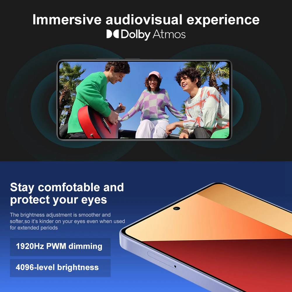 Version globale Xiaomi Redmi Note 13 Pro Smartphone 4G MediaTek Helio G99-Ultra appareil photo 200MP 120Hz 6.67 