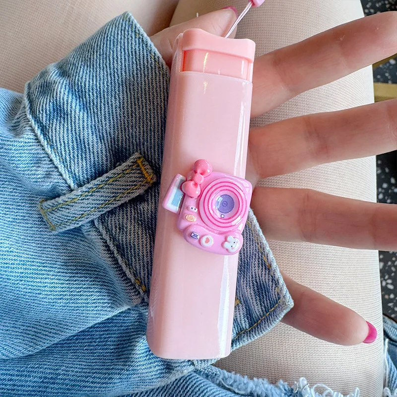

Bobbi Accessories Spray Bottle Anime Cartoon Melody Kuromi Silicone Protective Case Hydrating Plastic Portable Gift