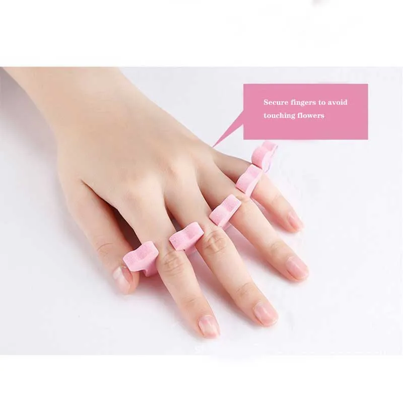 10/20 pcs Nail Toe Separator Finger Separator Sponge Soft UV gel Polishing Manicure Foot Repair Beauty Tool
