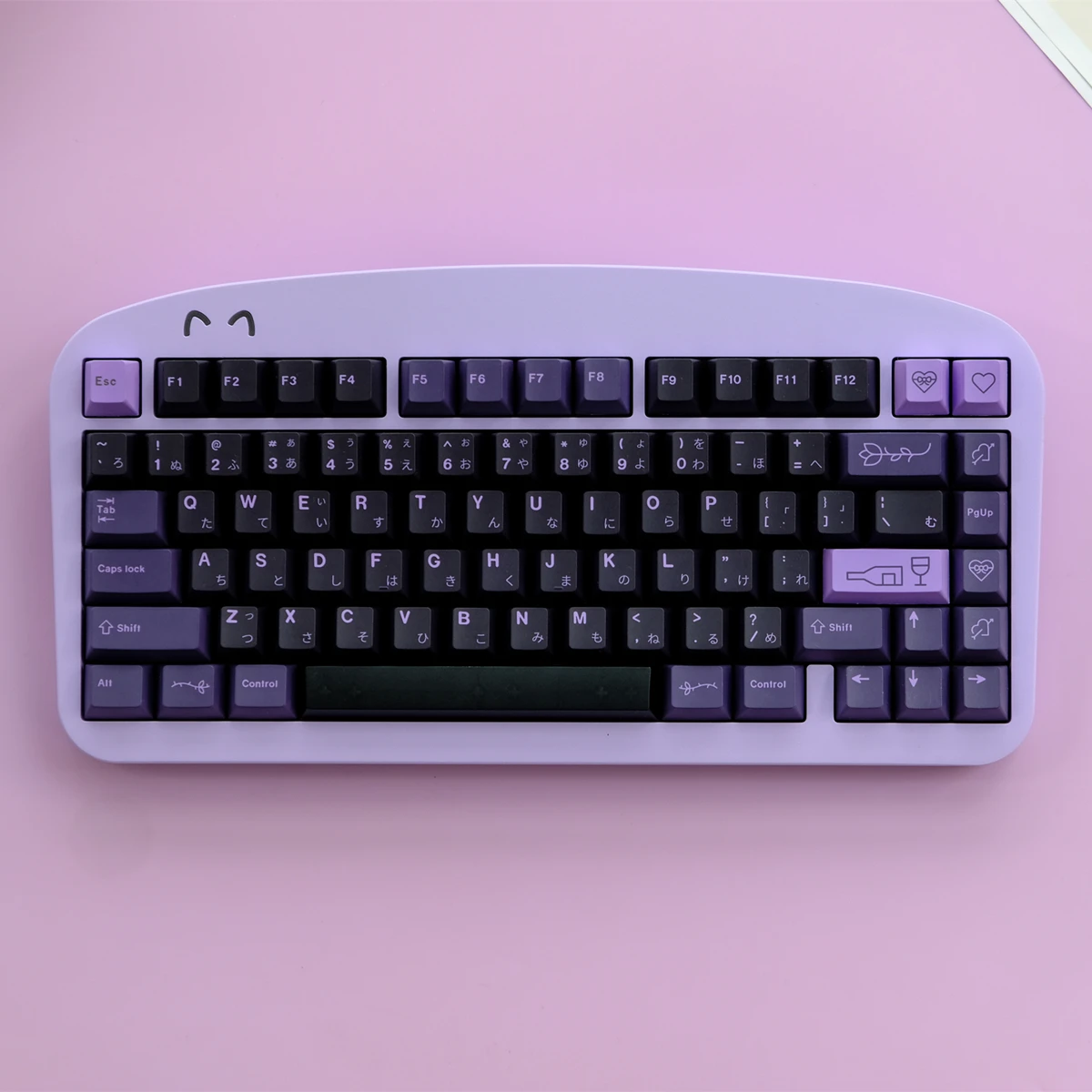 

129 Keys First love PBT Keycaps Japanese keycaps Dye Sublimation Cherry Profile Keycap For MX switch Mechanical Keyboard Keycaps