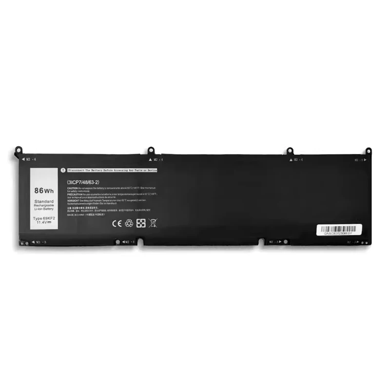 

11.4V 86Wh 69KF2 Laptop Battery for Dell XPS 15 9500 G7 7500 Precision 5550 Alienware M15 M17 R3 R4 R5 R6 P100F P45E P91F 8FCTC