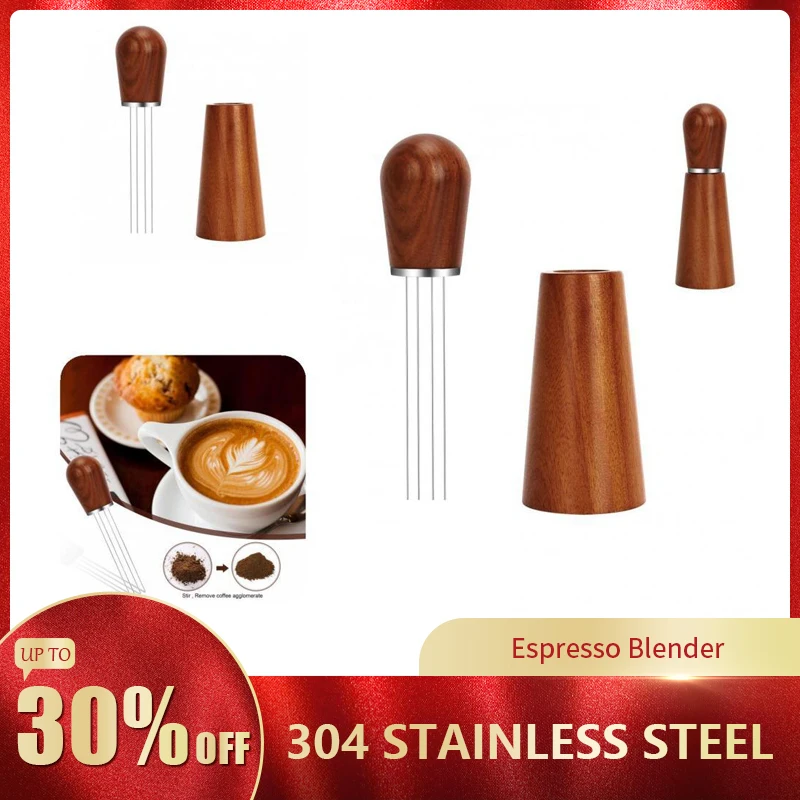 Coffee Tamper Distributor Easy to Use Espresso Distribution Tool