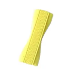 Elastic Finger Strap Phone Holder - Universal Grip Mobile Accessory (YELLOW)