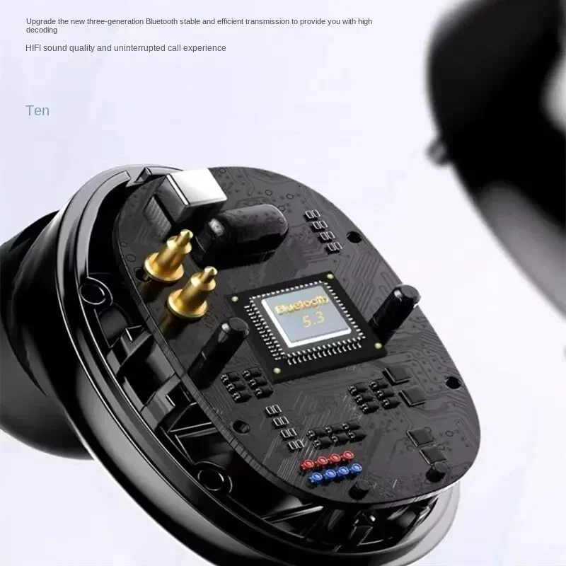 Cuffie Bluetooth 5.3 TWS Auricolari Wireless con Cancellazione del Rumore Cuffie Sportive con Audio HiFi In-Ear - immagine 6