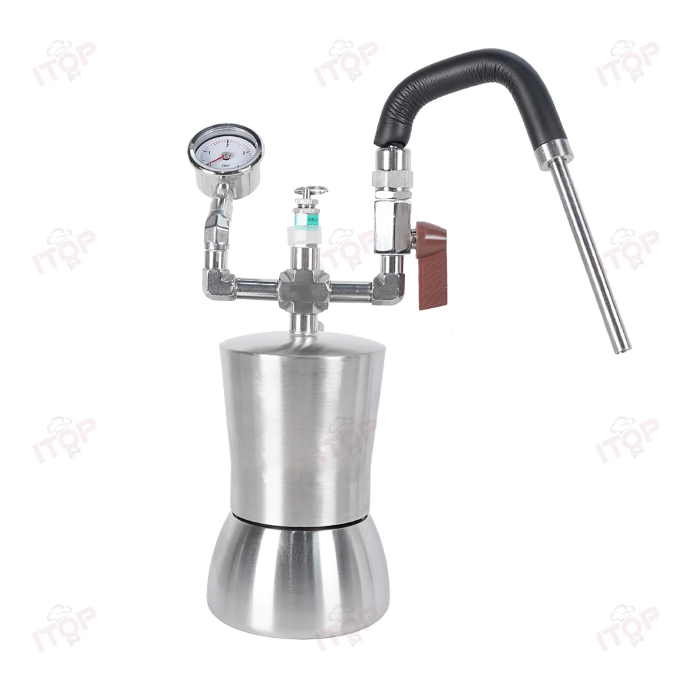 ITOP Coffee Milk Frother and Steamer Milk Foam Maker Coffee/Latte/Cappuccino Coffee Frothing Machine