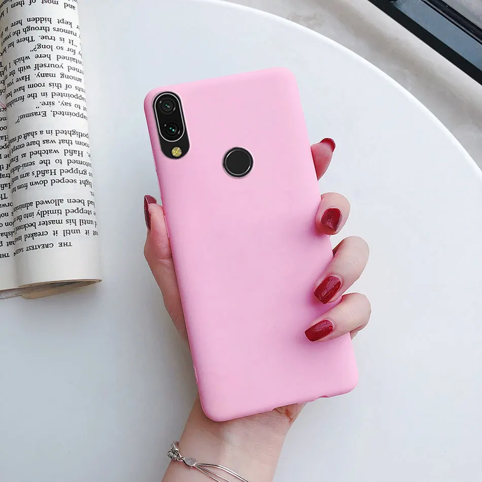 Matte Finish TPU Silicone Protective Case - Durable & Stylish Phone Cover