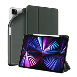 Étui intelligent pour IPad Pro 11 2021, avec support de crayon, veille/réveil automatique, housse de protection souple, Anti chute, livraison directe 
