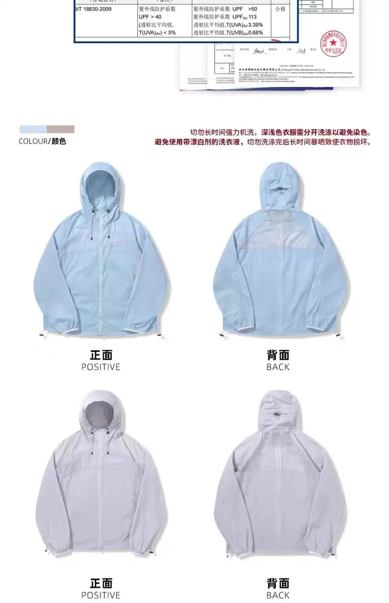 Halcyon 25ss Sunscreen UPF50+ line plaid jacket antibacterial polyamide material vent meshs urban outdoor gorpcore