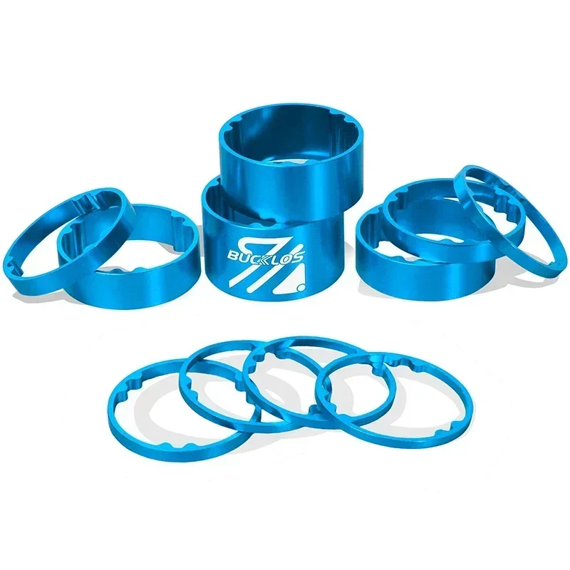 11PCS Headset Spacer Bike 1-1/8 Fork Stem Carbon Fiber Washer 20 15 10 5 3 2 Mm
