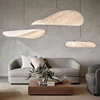 Silk Ceiling Chandelier Light for Living Room Modern Dining Room Bedroom LED Pendant Lamp 110v Energy Saving Home Decor Lighting 1