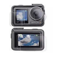 3pcs/set Tempered Glass Films Lens Screen Explosion-proof Protection Film for DJI OSMO Action 1 2 3 4 Sport Camera Accessories 1