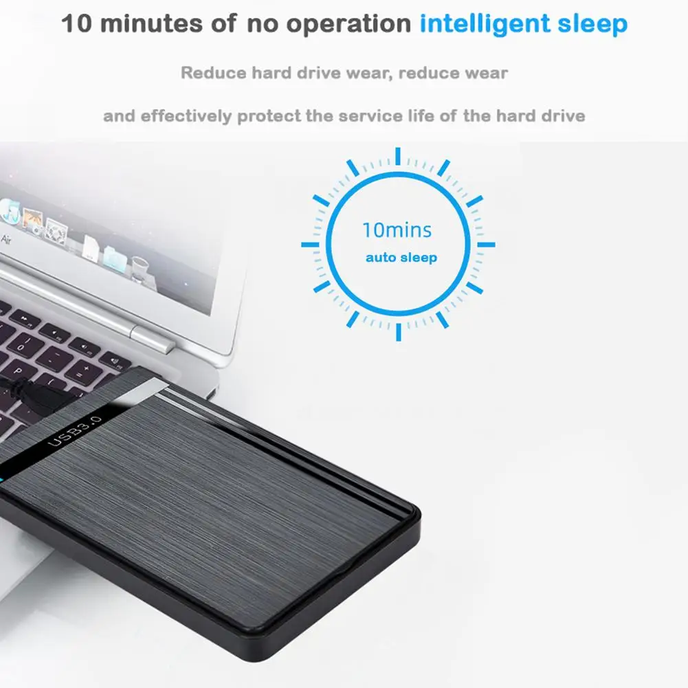 

2.5in USB 3.0 External Mobile Hard Disk Case Notebook SSDs Interface That 6TB And Drives Disk Support SSD Below Hard SATA H L4B5