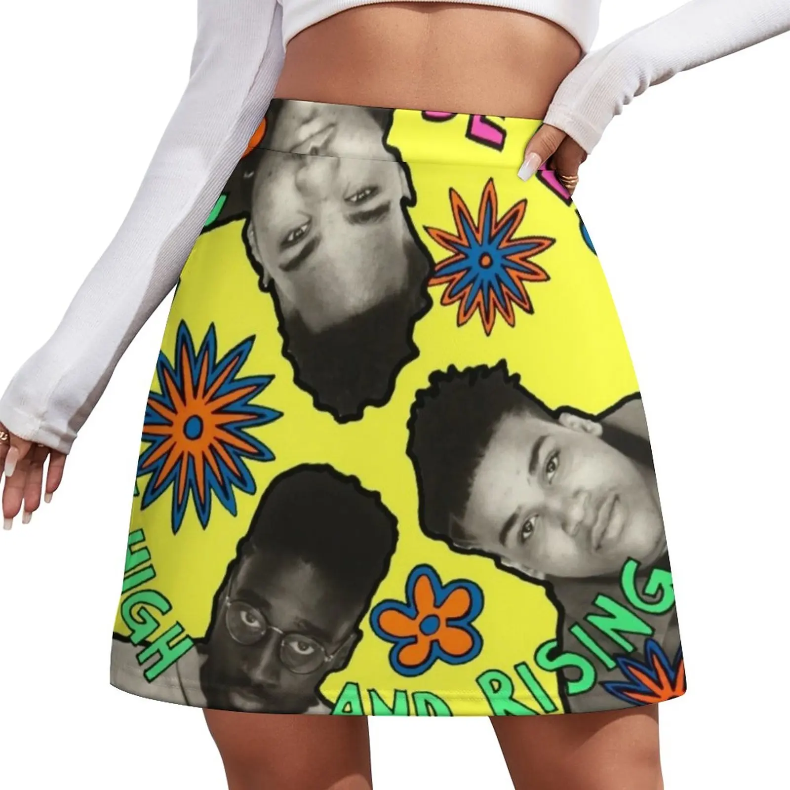 

De La Soul Mini Skirt new in external clothes Summer dress