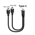 C to 2 Mini USB