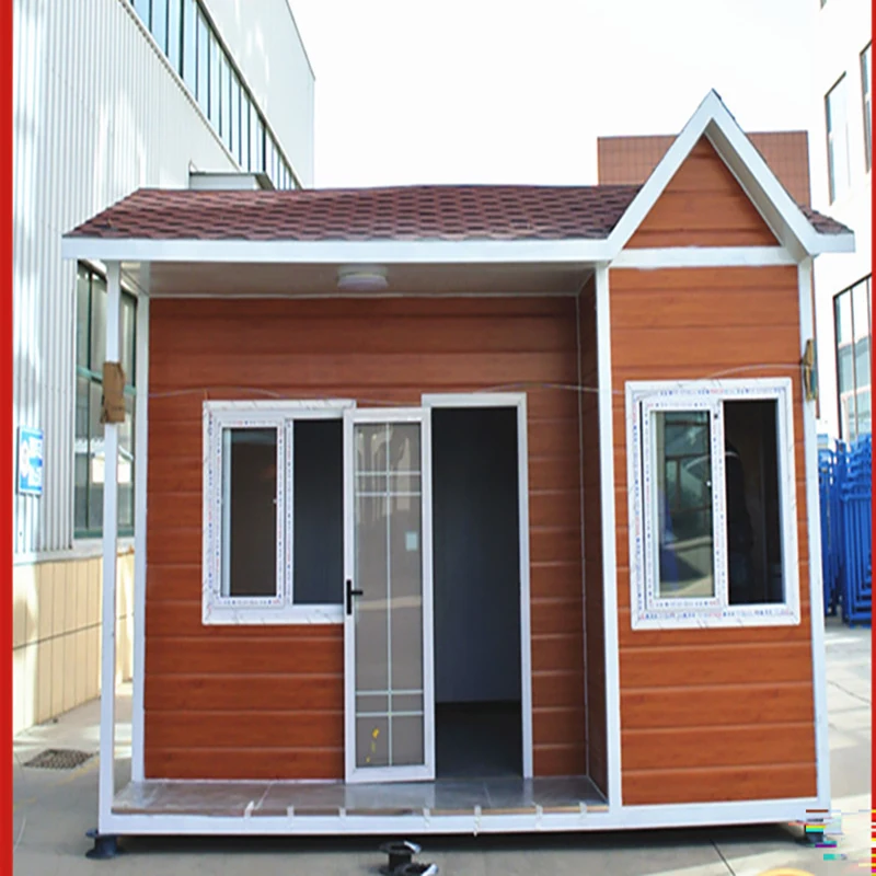 Outdoor tool room simple combination cottage garden utility room courtyard assembly small house outdoor iron storage room