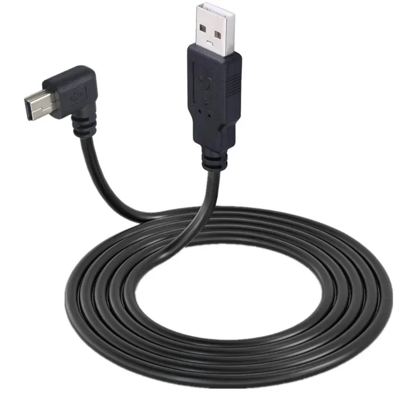 미니 USB 업다운 좌우 각도 90도 USB 2.0 - 미니 USB 5핀 케이블 0.25m 1.5m 3m (카메라, MP4, 태블릿용)