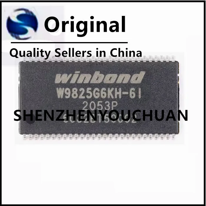 

W9825G6KH-6I TSOPII-54 256M-bits SDRAM IC Chipset New Original