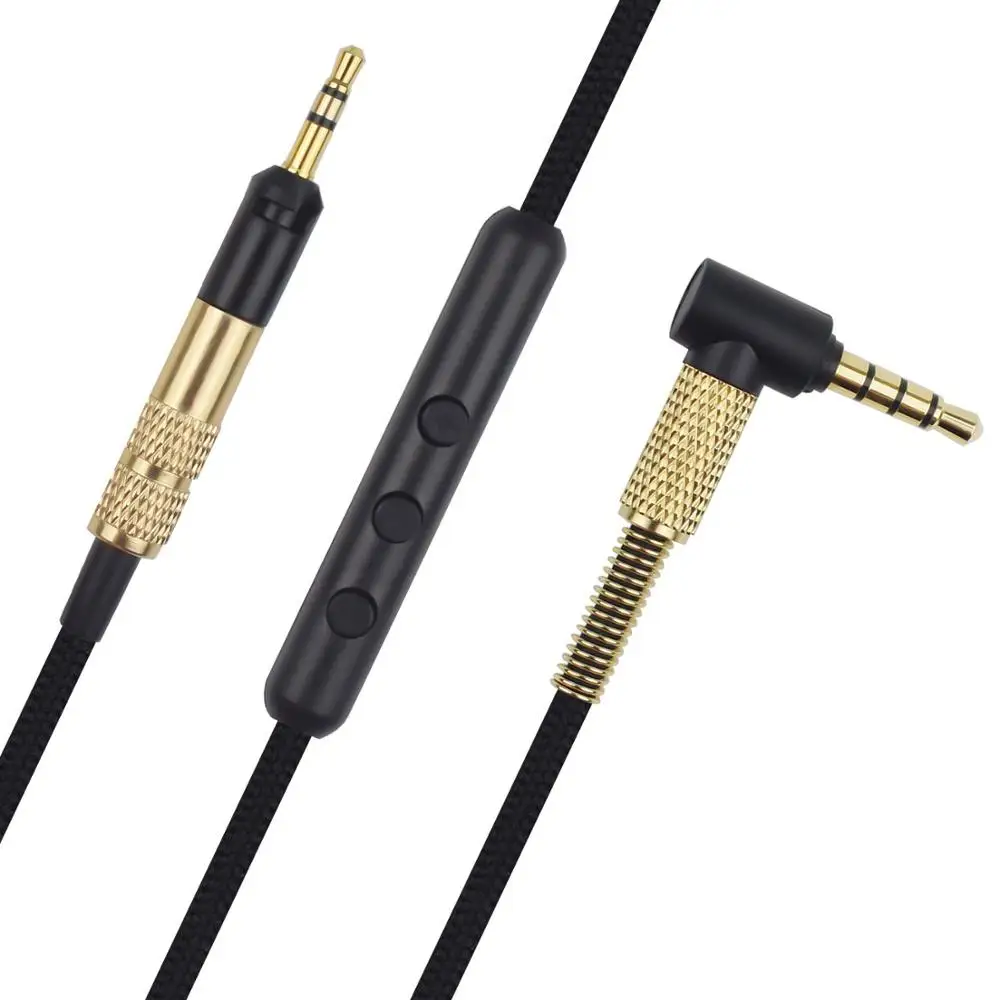 OFC Replacement Stereo Audio Cable Extension Music Cord Wire for Yamaha PAC HPH-MT5 HPH-MT5W HPH-MT8 Monitor Over Ear Headphones |