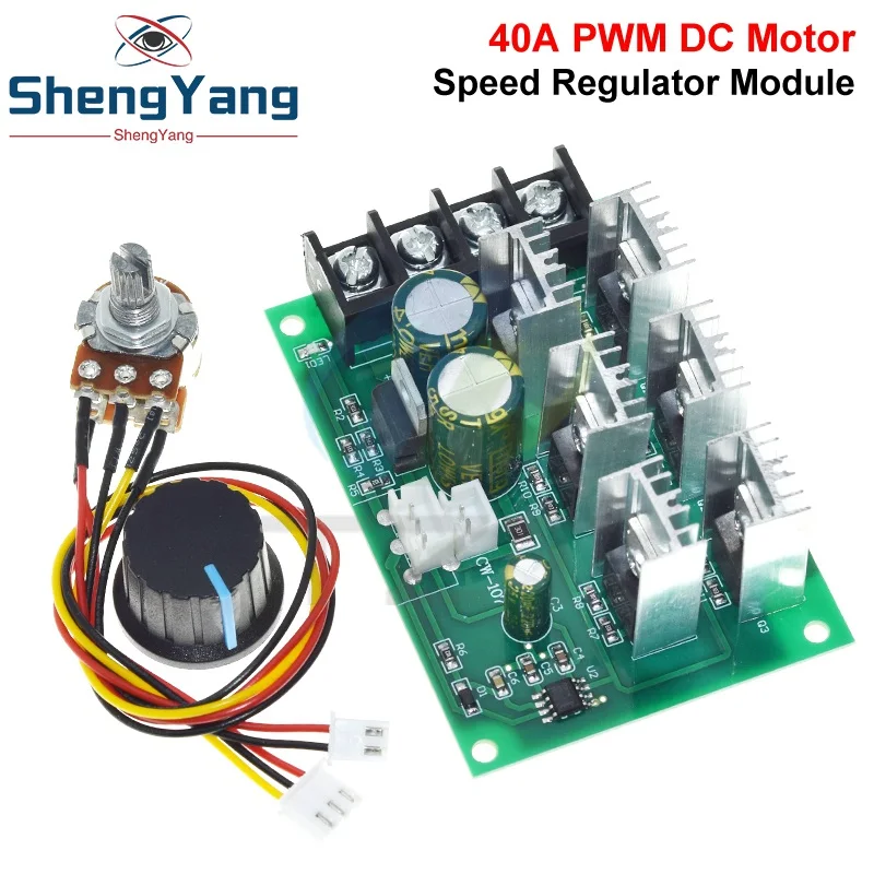 1/3PCS DC 9-55V 40A 2000W PWM DC Motor Pumpe Geschwindigkeit Regler High Power Speed Controller 9V 12V 24V 36V 48V