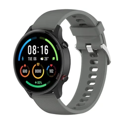 Official Silicone Replacement Straps for Sports Edition Smartwatches, Multi-Color Options (GRAY)