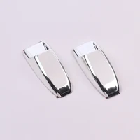 2Pcs Front Metal Screen Windscreen Wiper Washer Covers Spray Nozzle Bonnet For ALL Vehicles with Washer Spray Nozzles on Bonnet 2