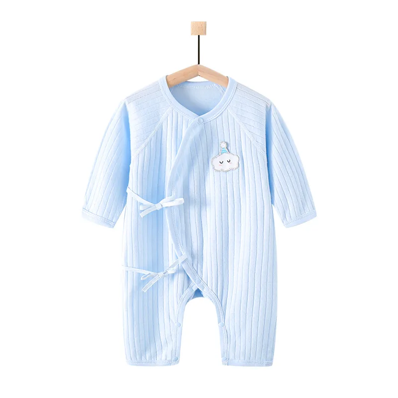 Baby Bodysuit Spring Autumn Boneless Newborn Romper Long-sleeved Pajamas Newborn Clothes