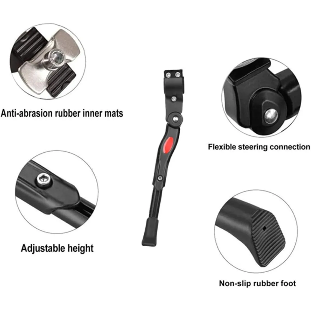 Durable Adjustable Aluminum Bike Kickstand