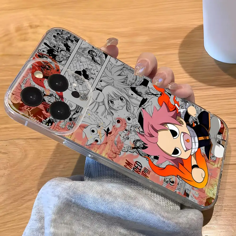 Transparent F-FAIRY TAIL Phone Case - Enhanced Protection and Stylish Design