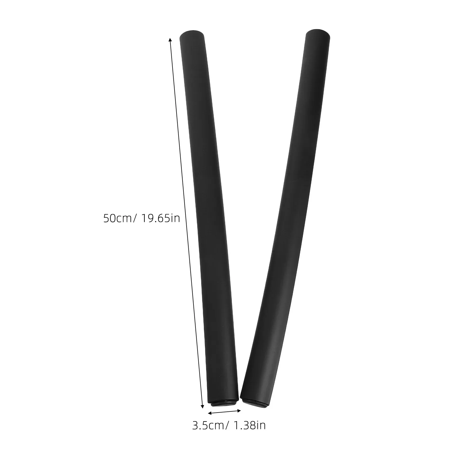 6Pcs  유모차 손잡이 슬리브 커버 유모차 푸시체어 휠체어 자전거용 스폰지 그립 프로텍터 미끄럼 방지 땀 흡수