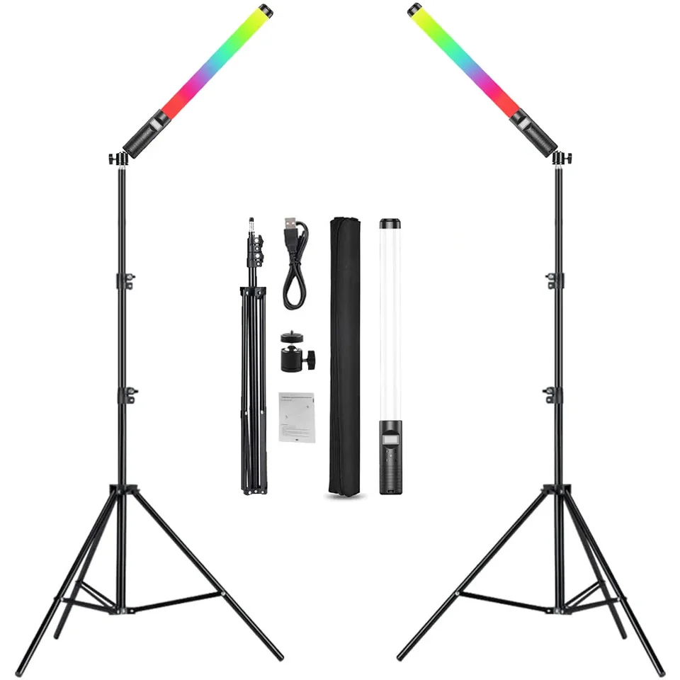 Ring Light + Trepied Tripod Avec Support Téléphone 3 Modes de Lumiere