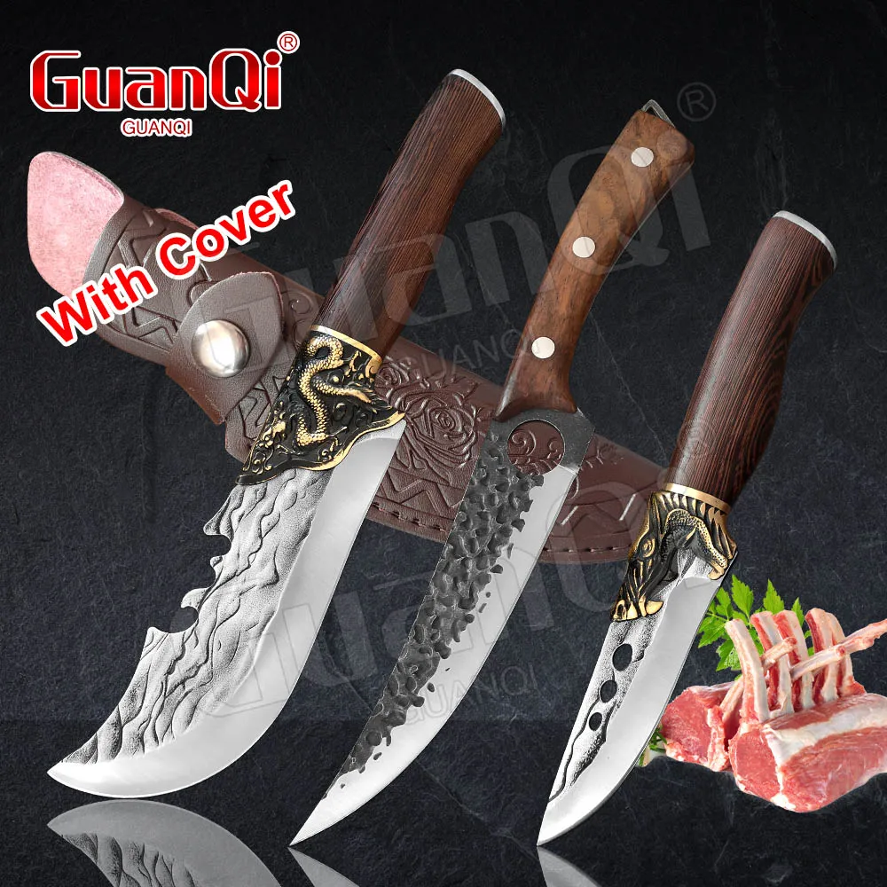 

Forged Steel Butcher Kitchen Chef Boning Knife for Cooking Hunting Knife Camping Pork Knife Cleaver Cooking Tools Fish knife