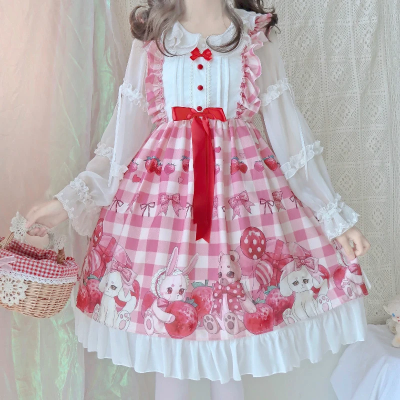 Anbenser Women's Lolita JSK Dress 