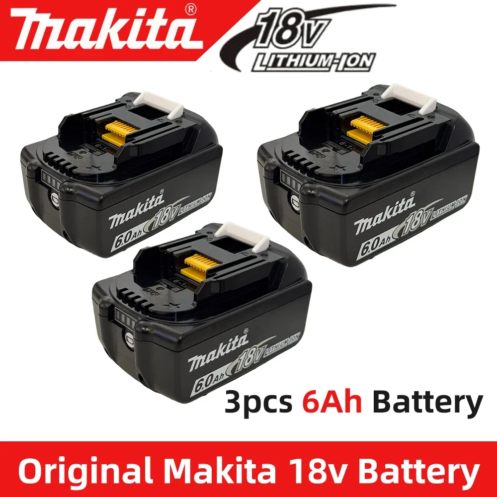 Makita 6.0Ah X 3