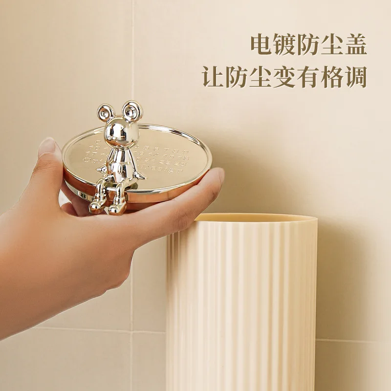 Disposable Cup Holder Water Dispenser Cup Holder Non Perforated Paper Household Wall Mounted Light Luxury Rack