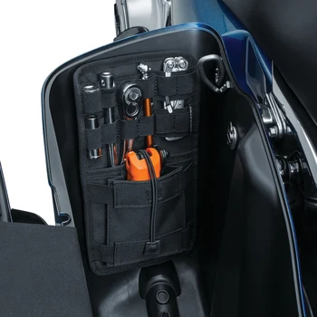 For Harley Davidson All Touring Road King Glide Street Saddlebag Inner Toolkit Hard Bags Storage 1