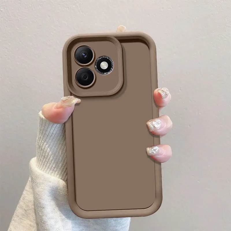 Enhanced Shockproof Matte Phone Case with Skin-Feel Protection